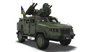 Kozak 2M1 Starstreak 2022 3D model