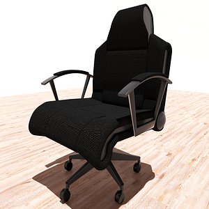 Gaming Chair 8K 3D model