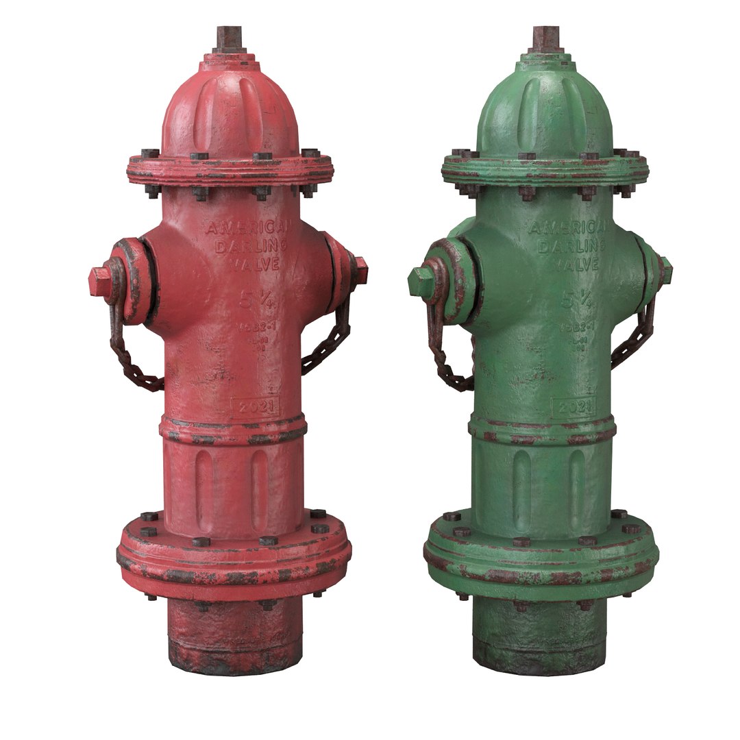 3D Low Poly Fire Hydrant model - TurboSquid 1768274