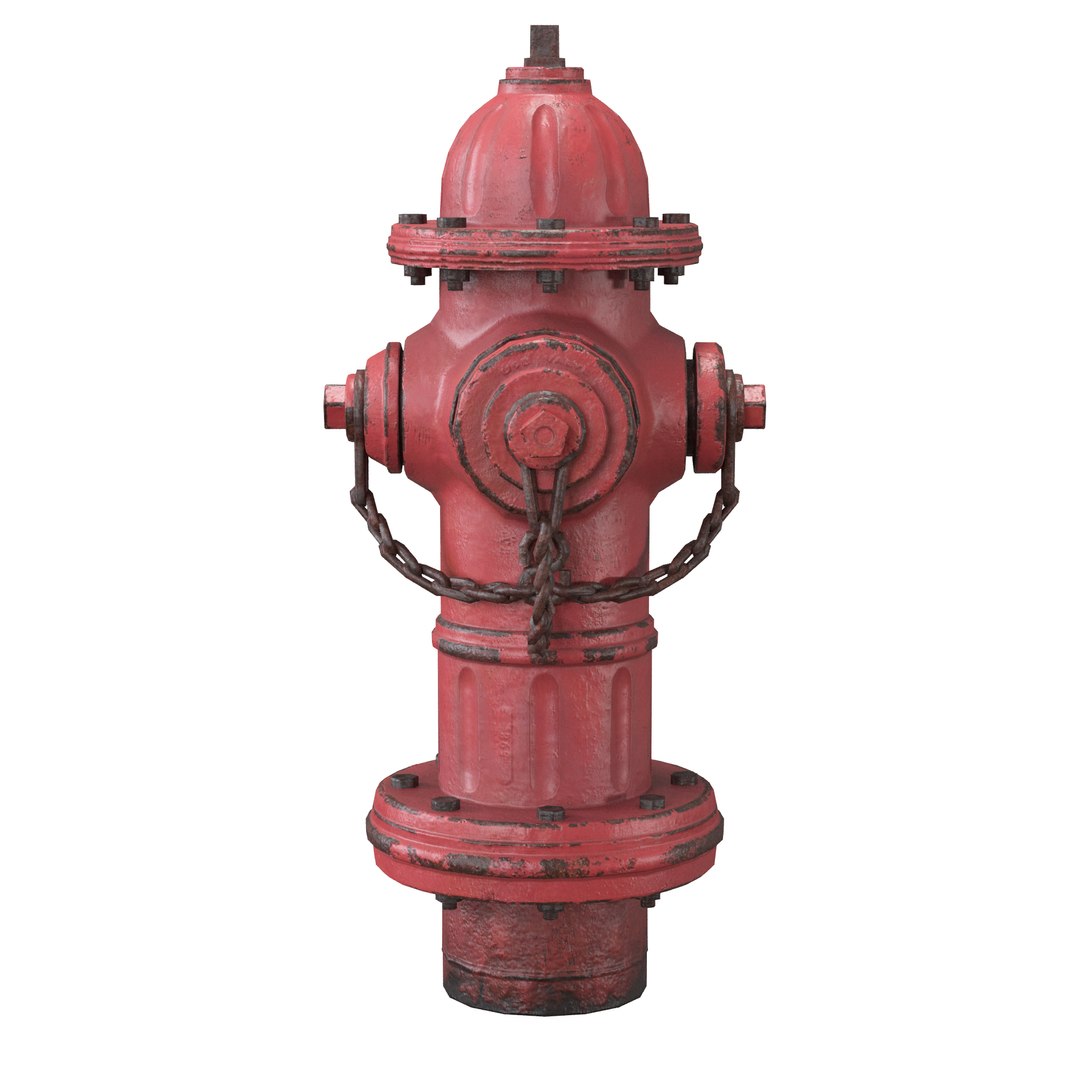 3D Low Poly Fire Hydrant model - TurboSquid 1768274