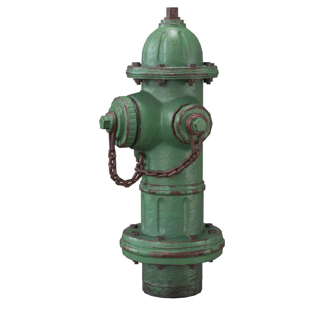 3D Low Poly Fire Hydrant model - TurboSquid 1768274