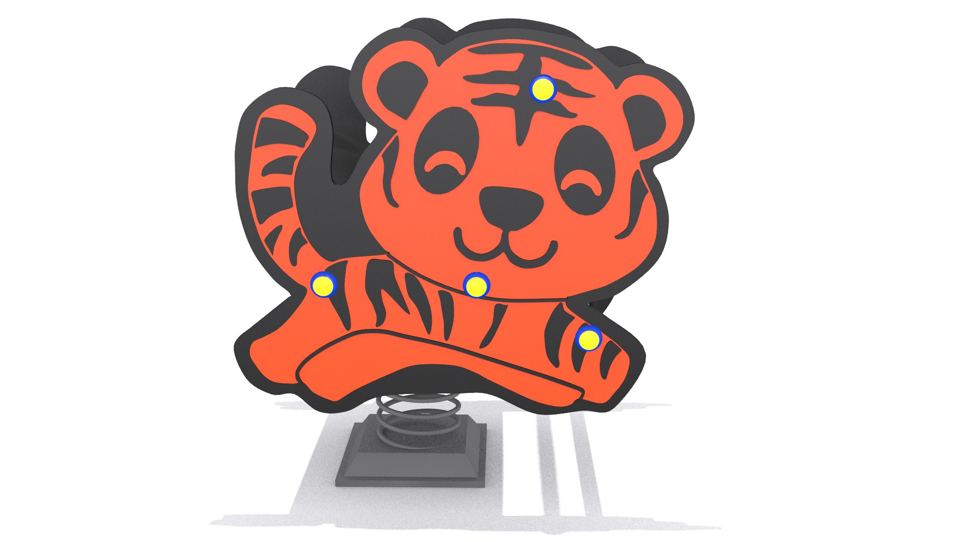 3D Model Tiger Rider - TurboSquid 1766509
