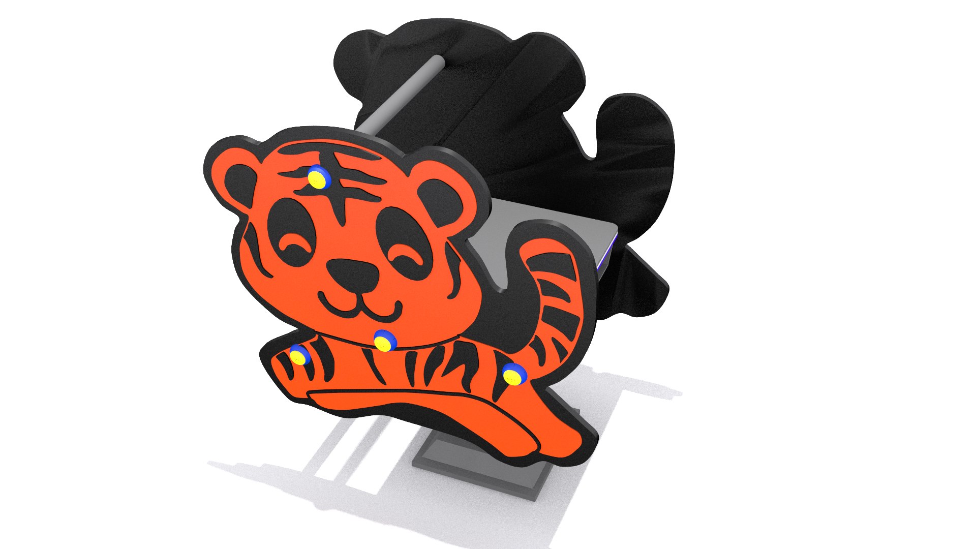 3D Model Tiger Rider - TurboSquid 1766509