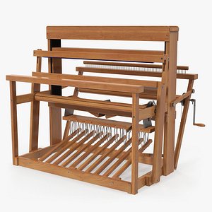 Vintage Wooden Loom