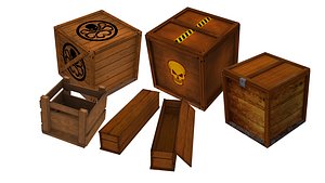 ready box pack 3d model