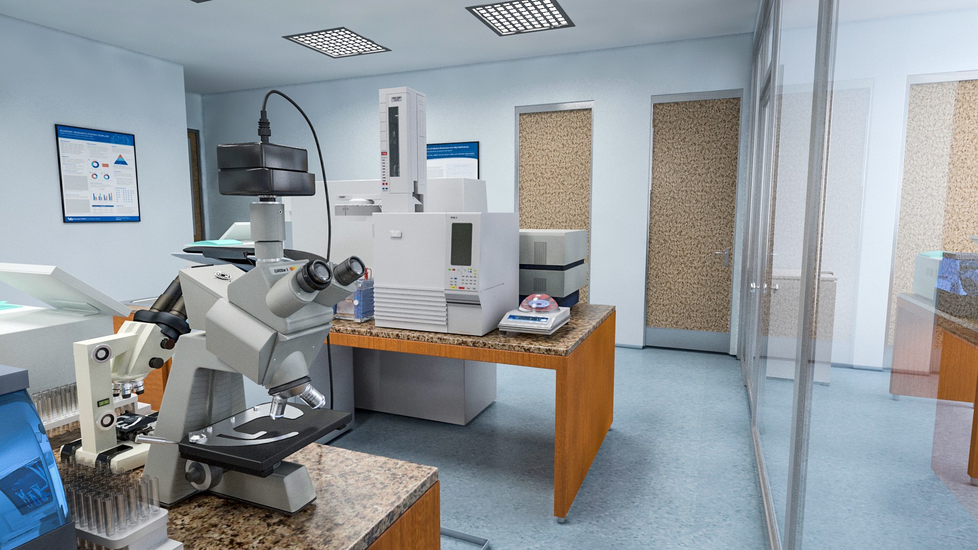 Laboratory Lab 3D Model - TurboSquid 1688938