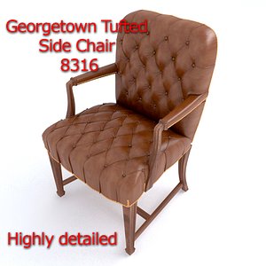georgetown tufted chair model