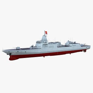 chinese navy type 055 model
