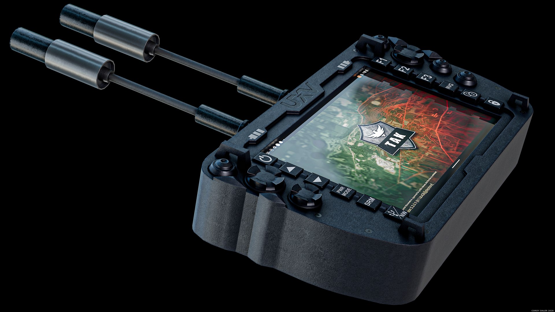 3D C100 Defense Drone With Remote Controller PBR model https://p.turbosquid.com/ts-thumb/P4/RLTrdv/Bz/r_viewport_003/png/1765734337/1920x1080/fit_q87/bc31481fe58e6f59f86fb50c0544490c3b584528/r_viewport_003.jpg