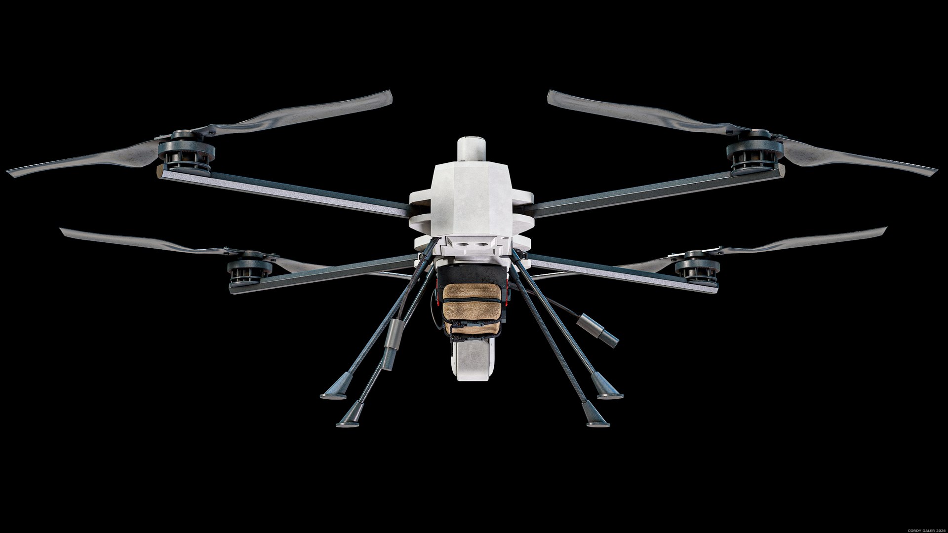 3D C100 Defense Drone With Remote Controller PBR model https://p.turbosquid.com/ts-thumb/P4/RLTrdv/Kc/q_viewport_006/png/1765733997/1920x1080/fit_q87/f8c4c4b2cd7b5027efbb26bd0d70883a6022b9cf/q_viewport_006.jpg
