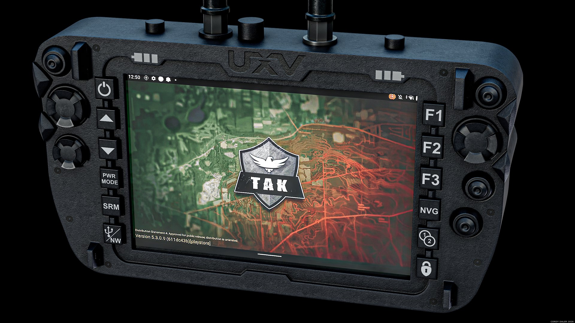 3D C100 Defense Drone With Remote Controller PBR model https://p.turbosquid.com/ts-thumb/P4/RLTrdv/TP/r_viewport_009/png/1765734343/1920x1080/fit_q87/d71269302225ca90b1ee1a34be28226b81507643/r_viewport_009.jpg