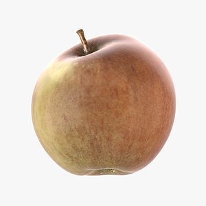 3D realistic apple