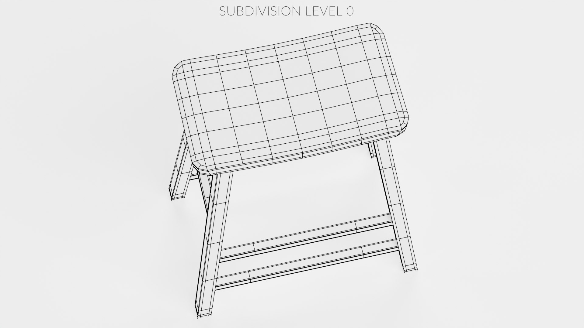 Wooden Stool 3D Model - TurboSquid 2017689
