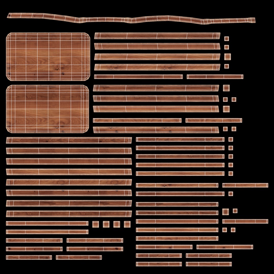 Wooden Stool 3D Model - TurboSquid 2017689