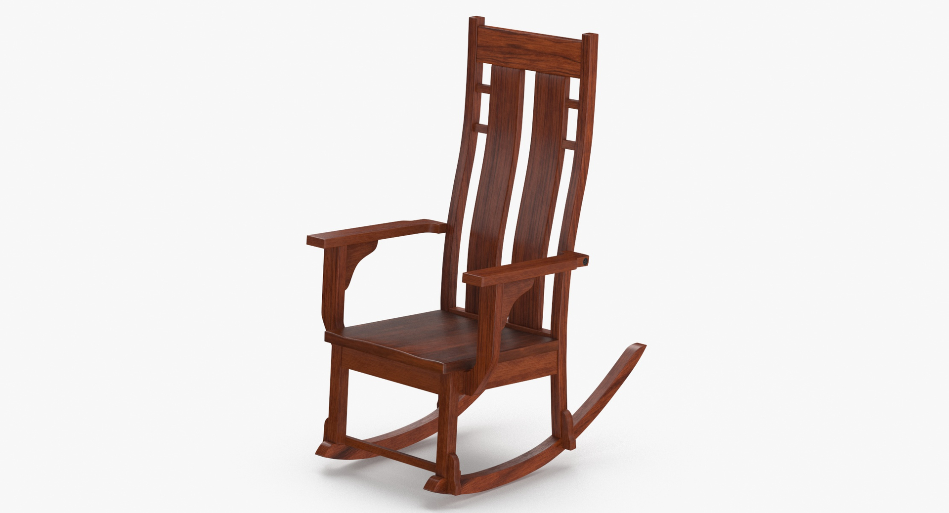 3D Rocking Chair 03 - TurboSquid 2031593