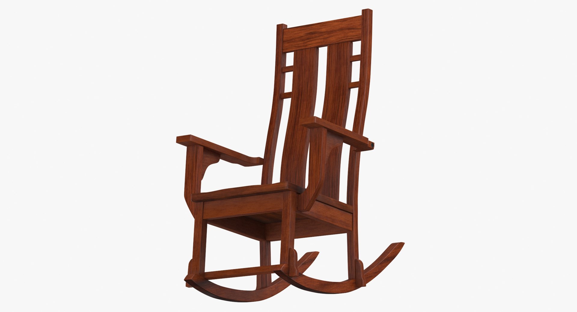 3D Rocking Chair 03 - TurboSquid 2031593