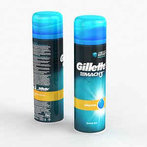 Gillette Mach 3  Smooth Shave Gel 200ml 2021