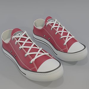 Conver All Stars Low  Cherry 3D