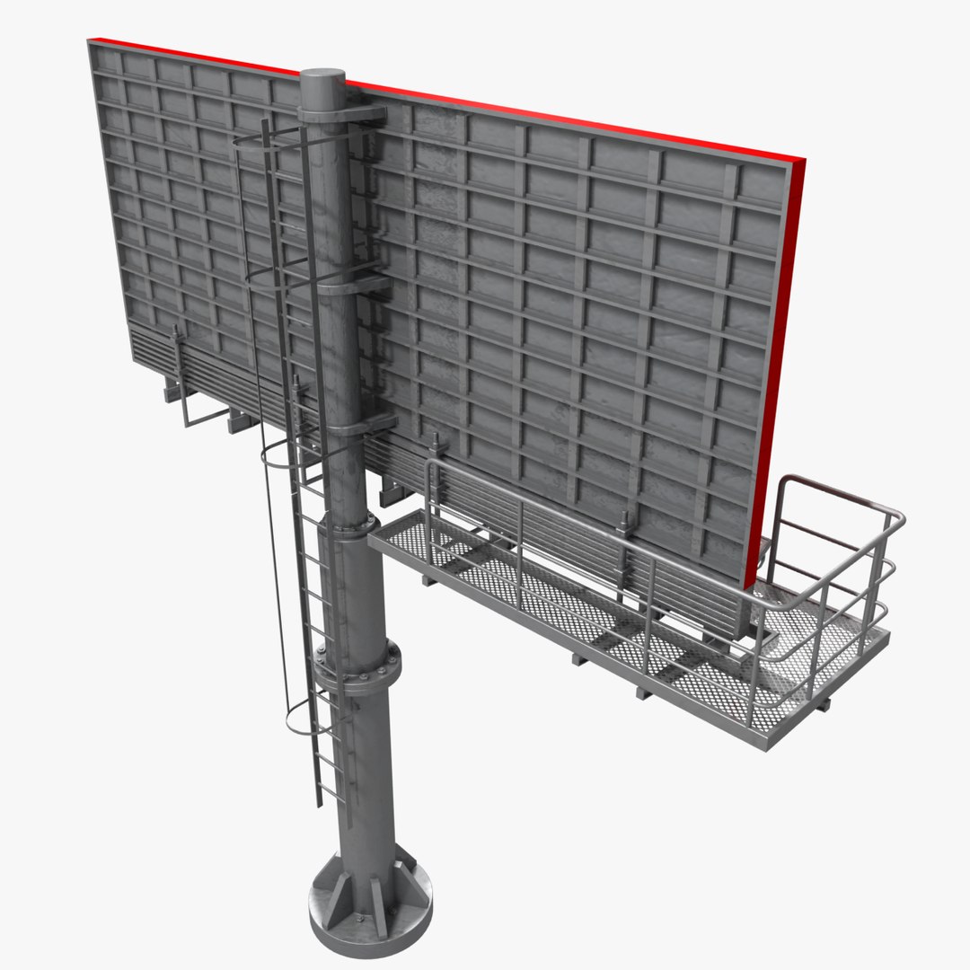 3d Billboard 64 Sheet Single Model