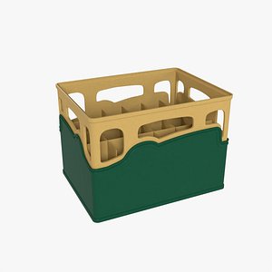 Beer crate 3D model