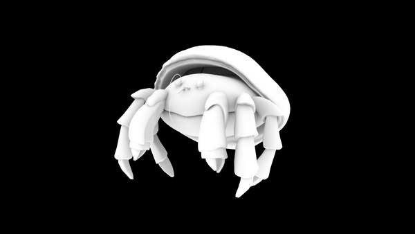 Hermit Crab 3D Models For Download | TurboSquid