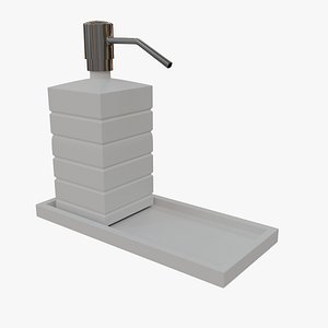 3D Liquid Soap Dispenser model