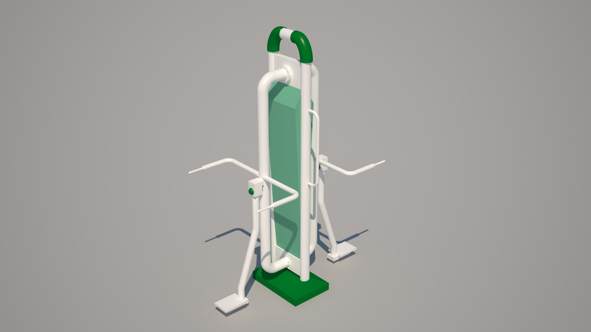 3D Street Exercise Equipment Set-03 - TurboSquid 2146949