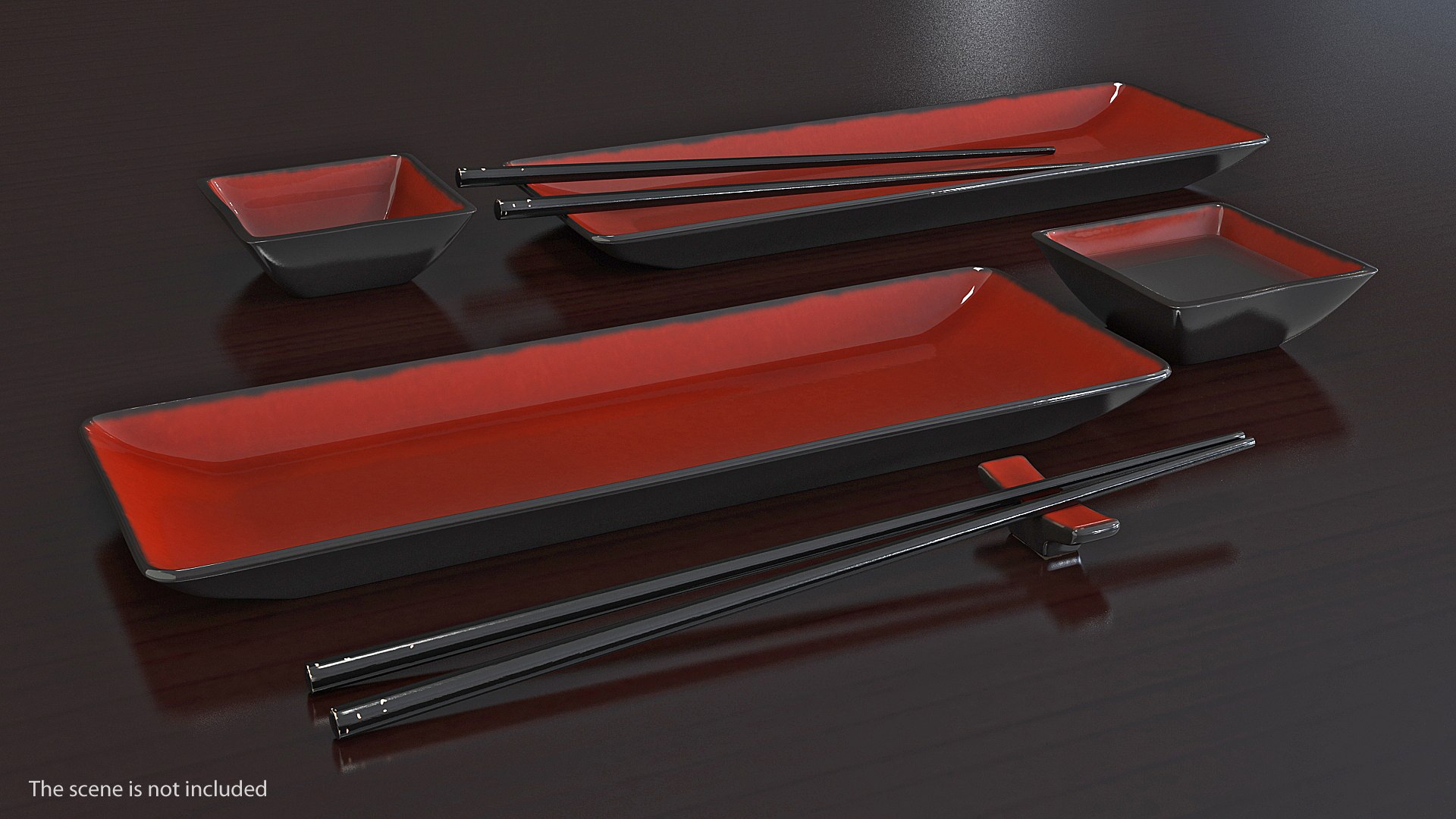 Sushi Set Design 1 3D model - TurboSquid 1925766