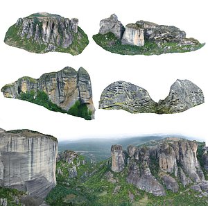 Meteora Mountains Pack 5