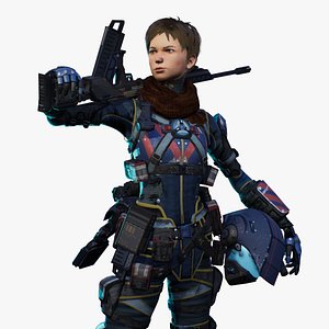 Scout Pilot Anim Rig