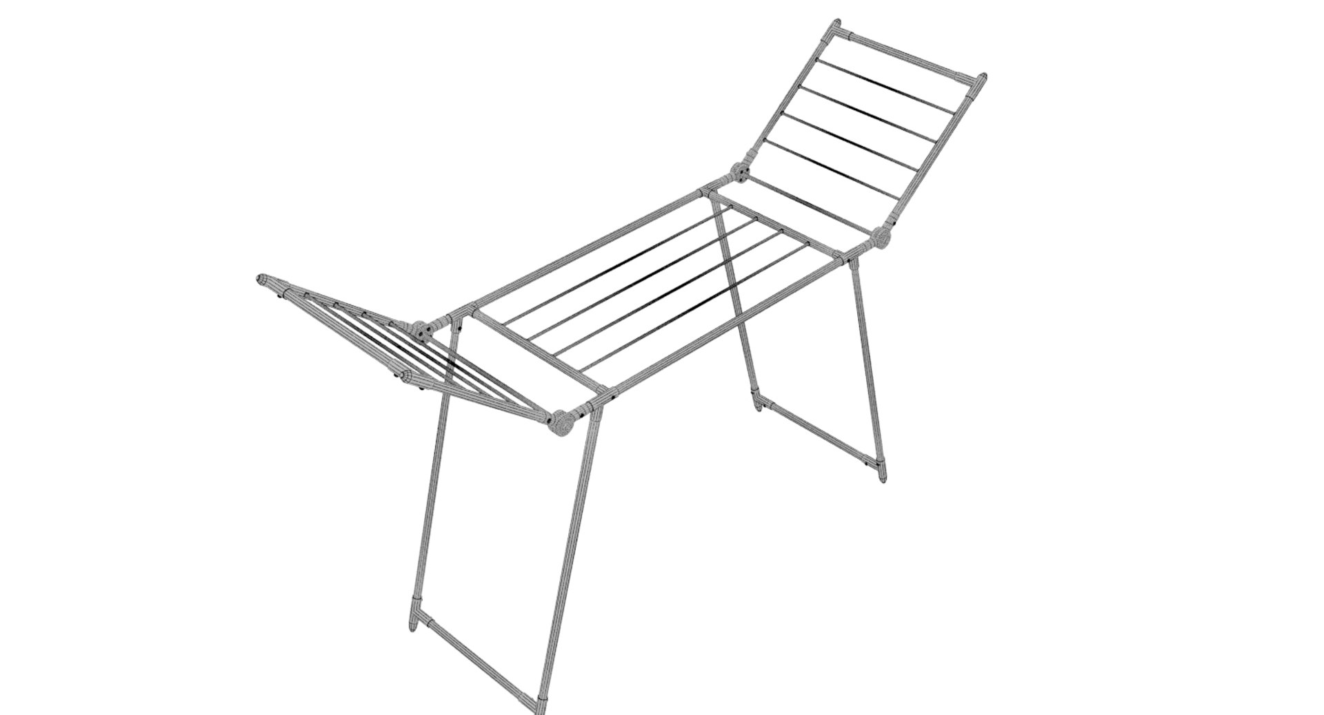 Drying Rack 3D Model - TurboSquid 1452755