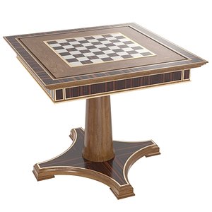 Linley Classic Games Table Chess model