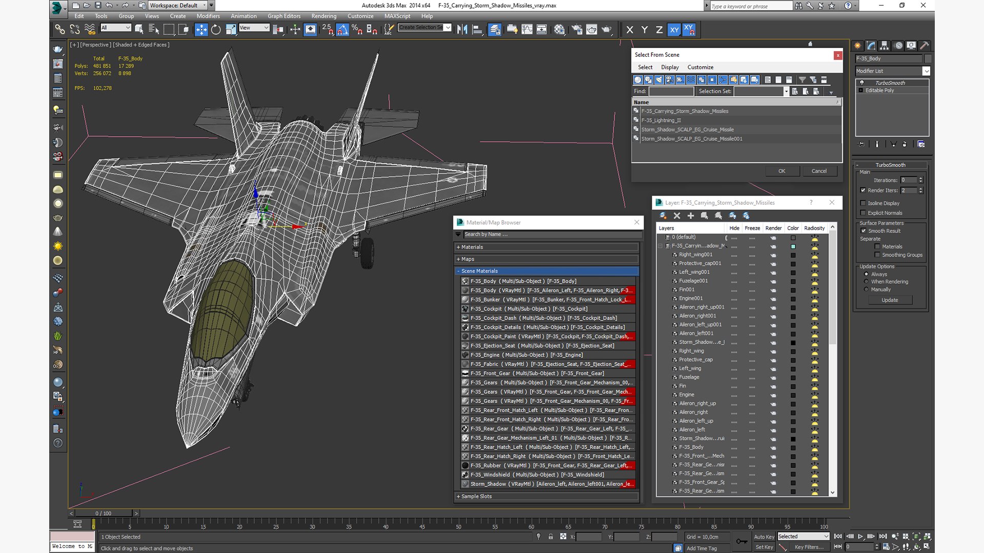 F-35 Carrying Storm Shadow Missiles 3D model https://p.turbosquid.com/ts-thumb/P5/FRXtKD/SB/f35carryingstormshadowmissiles3dsmodel042/jpg/1689680127/1920x1080/fit_q87/cec3849748eca424091d2de58590b1d90cf8ed8a/f35carryingstormshadowmissiles3dsmodel042.jpg