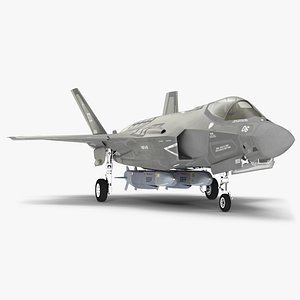 F-35 Carrying Storm Shadow Missiles 3D model