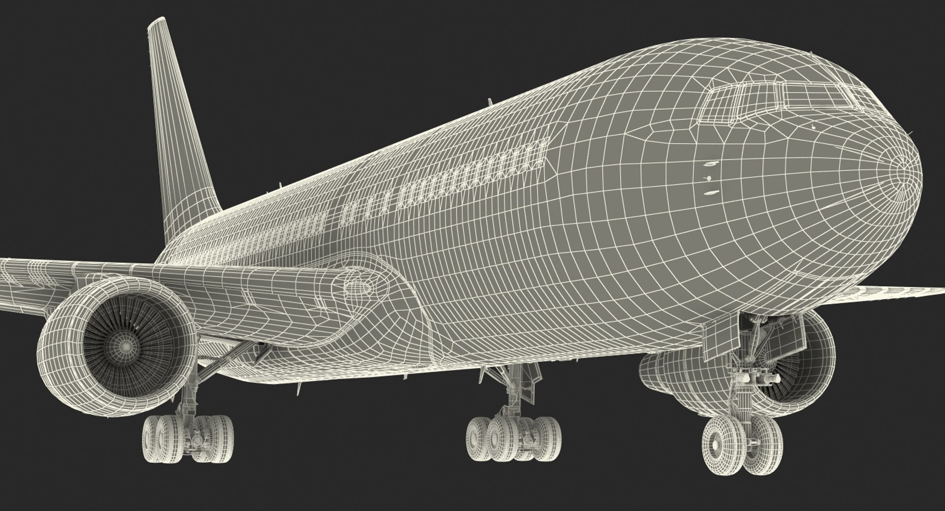 3D boeing 767-200 generic rigged - TurboSquid 1232855