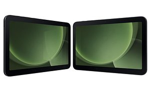 3D Samsung Galaxy Tab Active5 Pro Green model