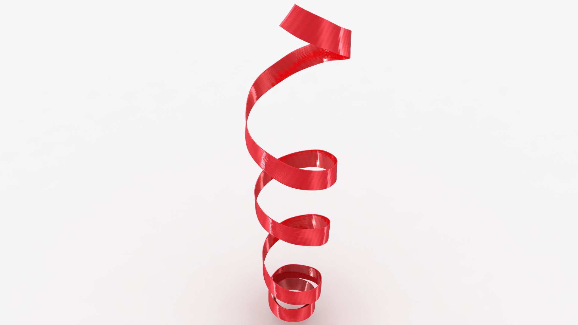 3D curly ribbon 05 - TurboSquid 1649251