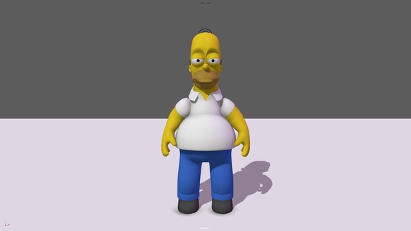 modelo 3d Homero Simpson - TurboSquid 1174641