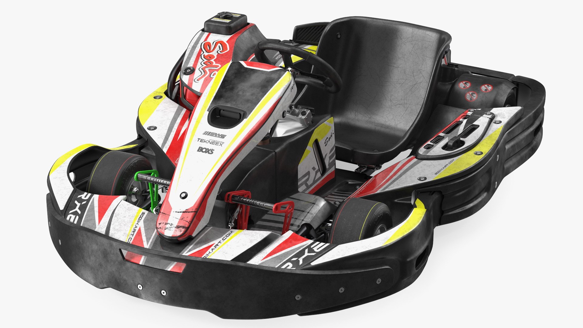 SODI RX8 Kart Used 3D Model - TurboSquid 1930137