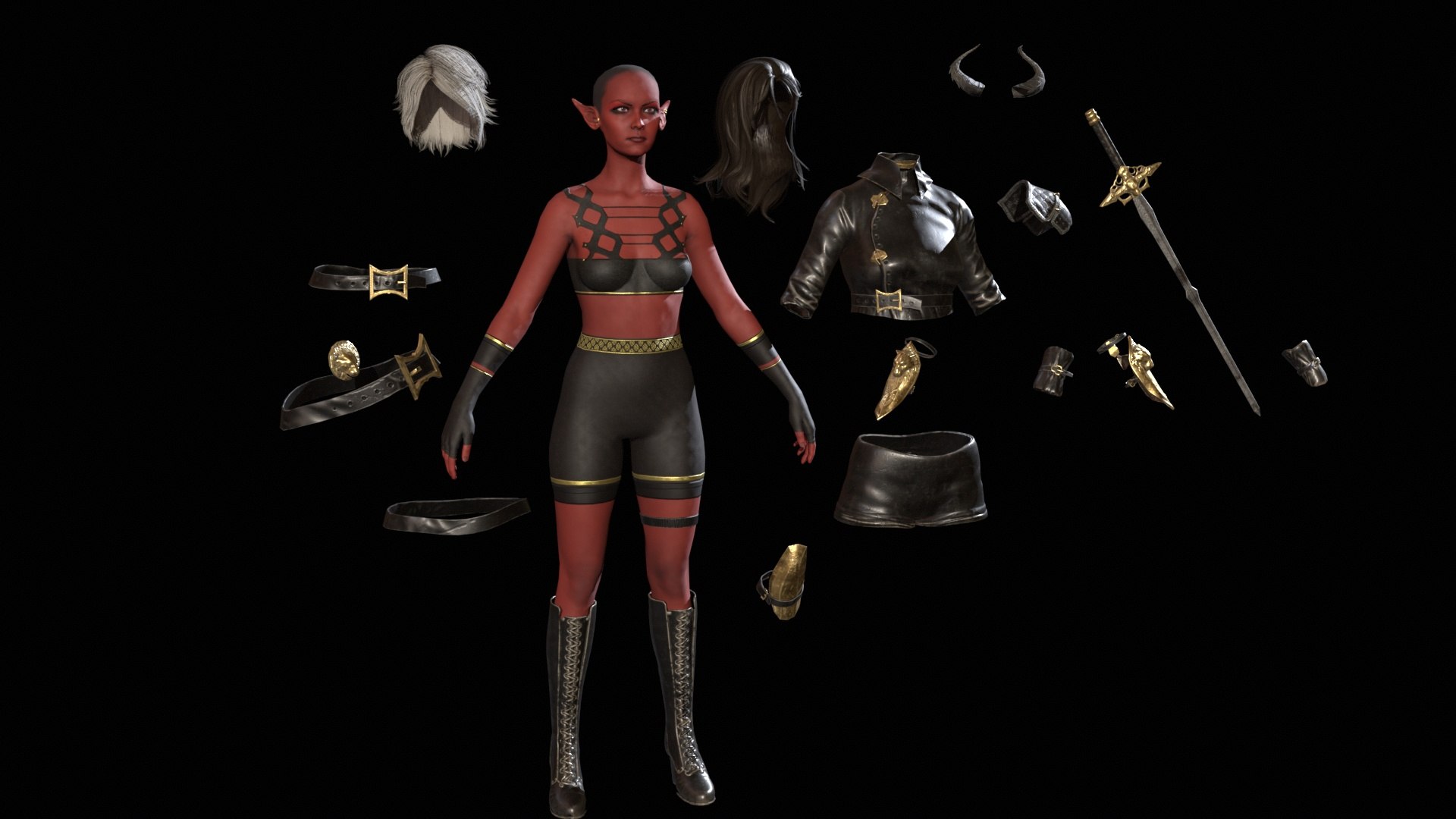 Demon Hunter 3D TurboSquid 2026159