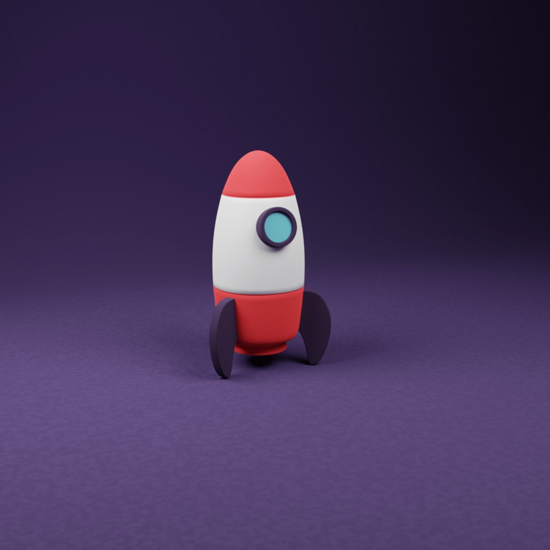 3D Rocket 3D Model - TurboSquid 1952594