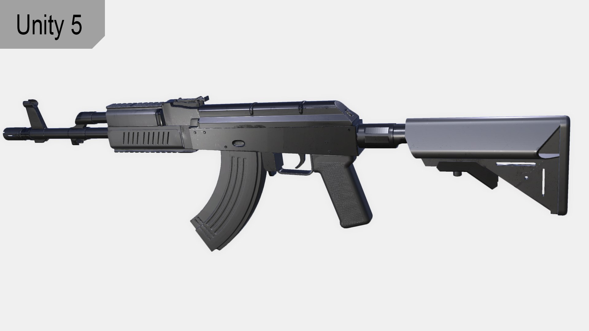 3d Ready Ak47 Model