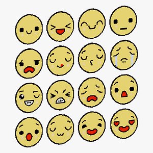 Pixel Emoji Pack