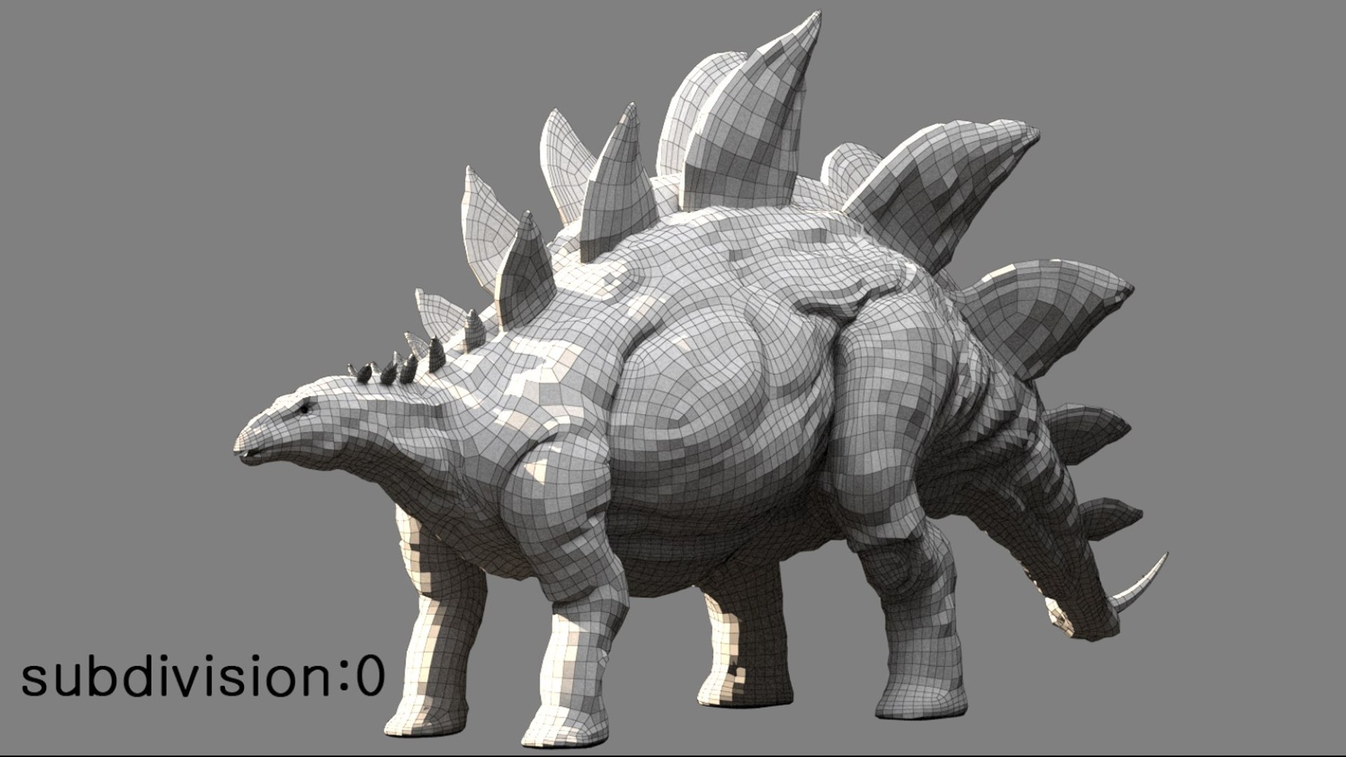 Stegosaurus Rigged 3D 3D Model - TurboSquid 2442946