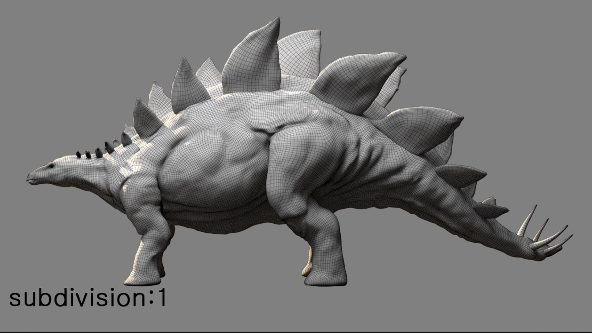 Stegosaurus Rigged 3D 3D Model - TurboSquid 2442946