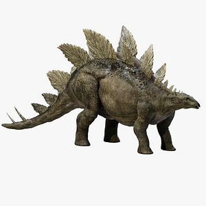Stegosaurus Rigged 3D