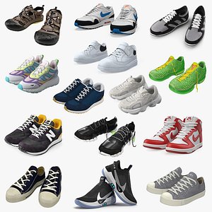 3D Sneakers Collection 9 model