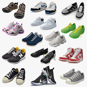 3D Sneakers Collection 9 model