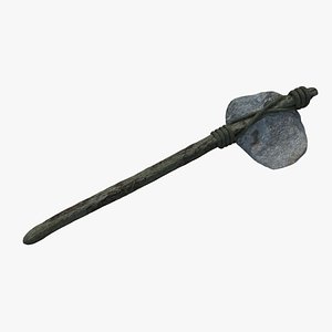 Stone axe 3D model