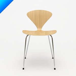 3ds max cherner stacking chair norman